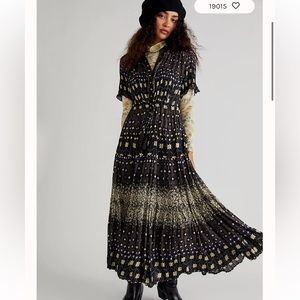 Free people rate feelings maxi dress
